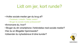 2 konsulenter + større internationalt freelance netværkPer Christiansen og Tonny Pettersson 