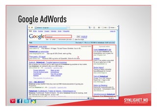 Google AdWords
 