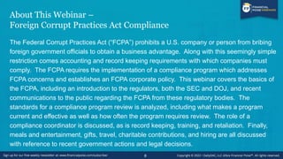 Foreign Corrupt Practices Act Compliance | PDF