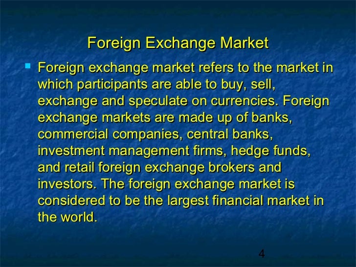 Foreign exchange trading companies
