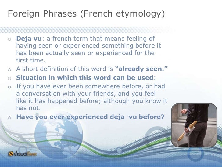 Foreign Phrases that are commonly used in the English language