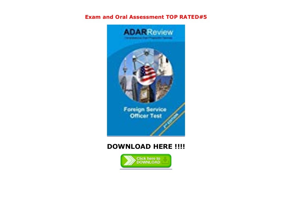 Foreign Service Officer Test (Fsot) 2013 Edition Complete Study Guide