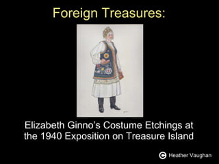 Foreign Treasures: Elizabeth Ginno’s Costume Etchings at the 1940 Exposition on Treasure Island 