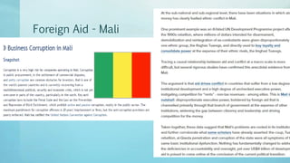 Foreign Aid - Mali
 