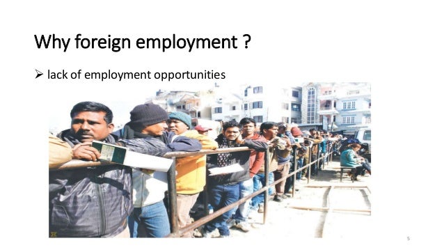 Foreign employment
