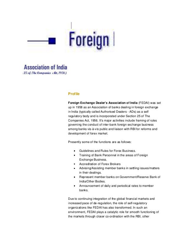 Forex association of india