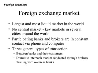 Foreign exchange | PPT