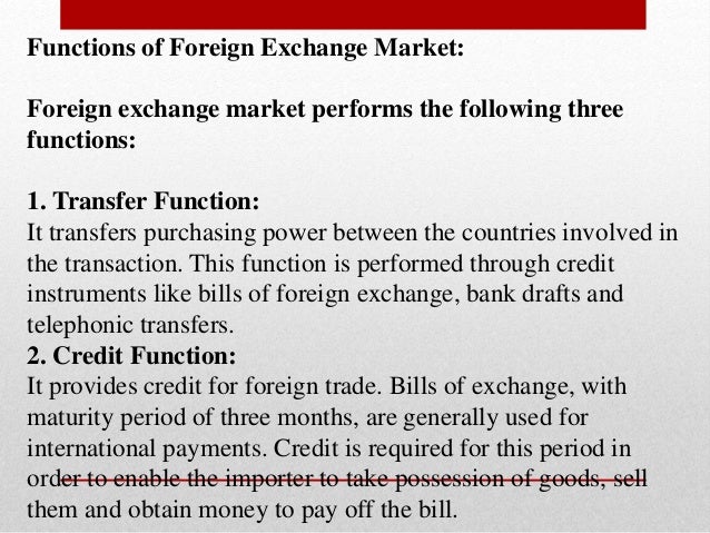 Structure of the Market