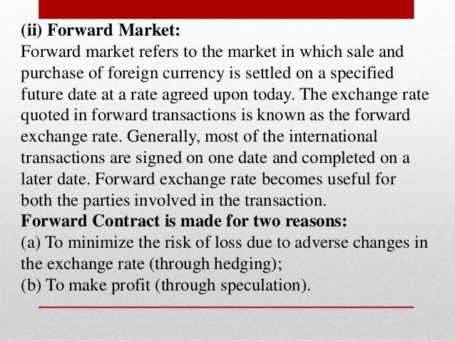 Indian foreign exchange market