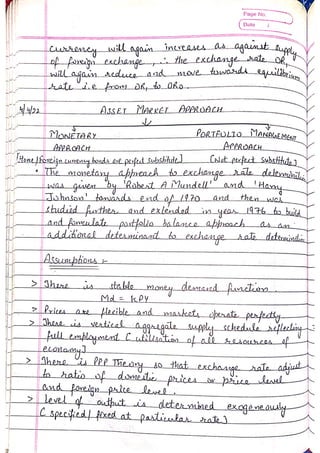 Introduction to foreign Exchange Management | B.COM  SEM-6TH | Hand Written Notes |  by Ritish bedi #RVIRGO