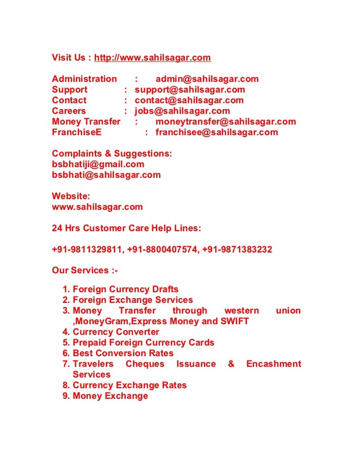 Money Exchange in Noida - Foregin Currency Exchange