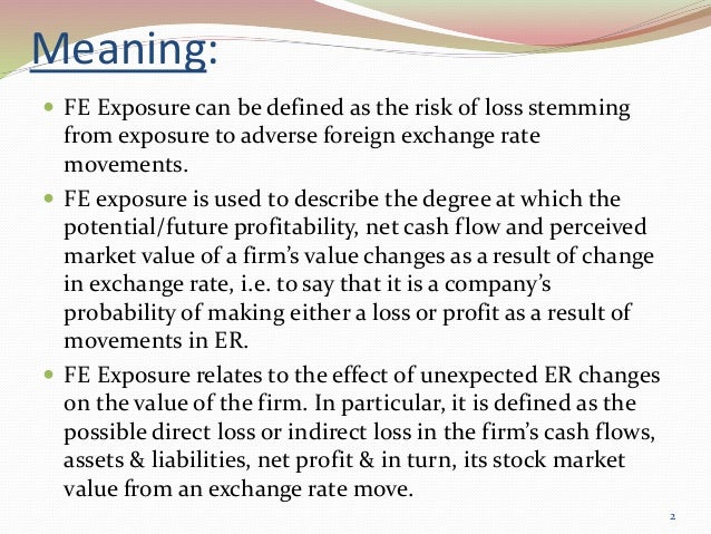 Meaning of foreign exchange