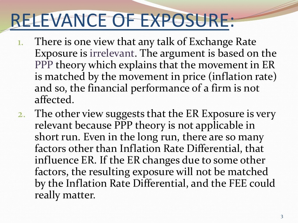 Foreign Exchange Exposure