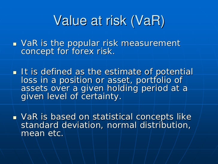 Foreign Exchange Management - 