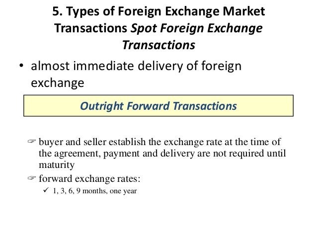 Structure of foreign exchange market