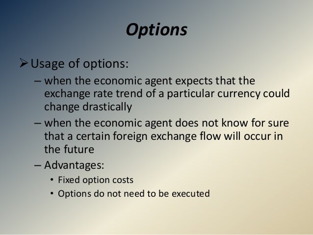 Options traded in the interbank market are known as over the counter options