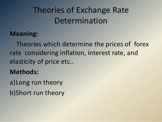 Meaning of foreign exchange market