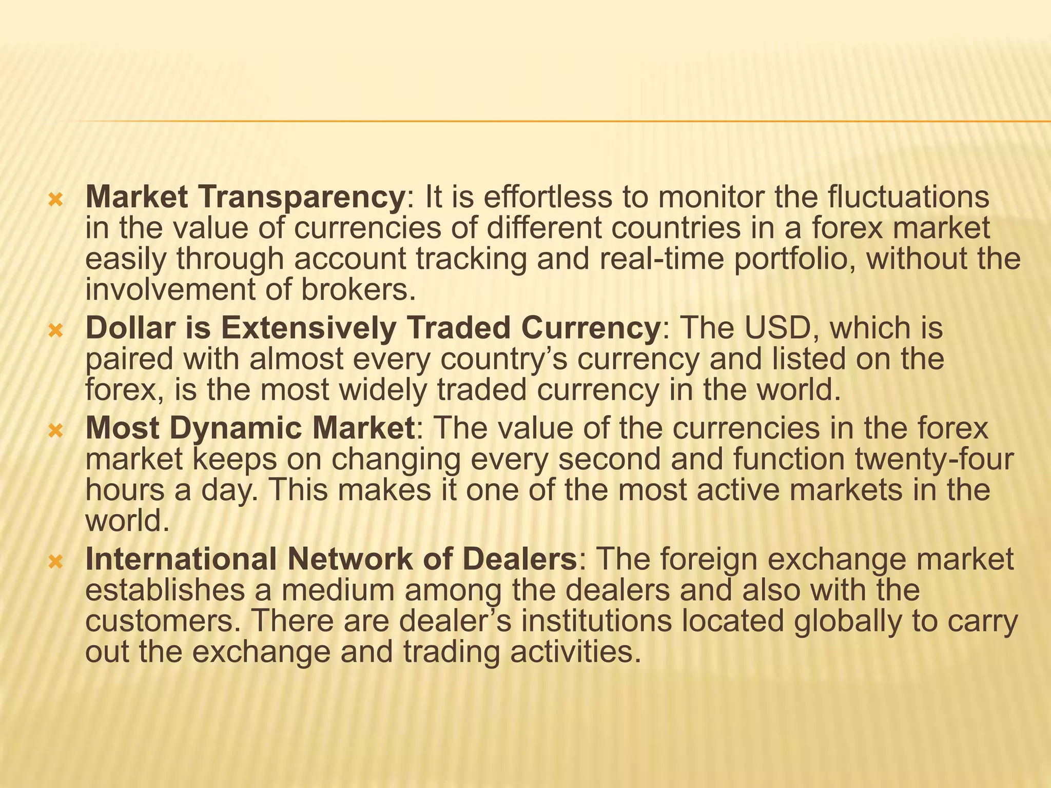 Foreign exchange market