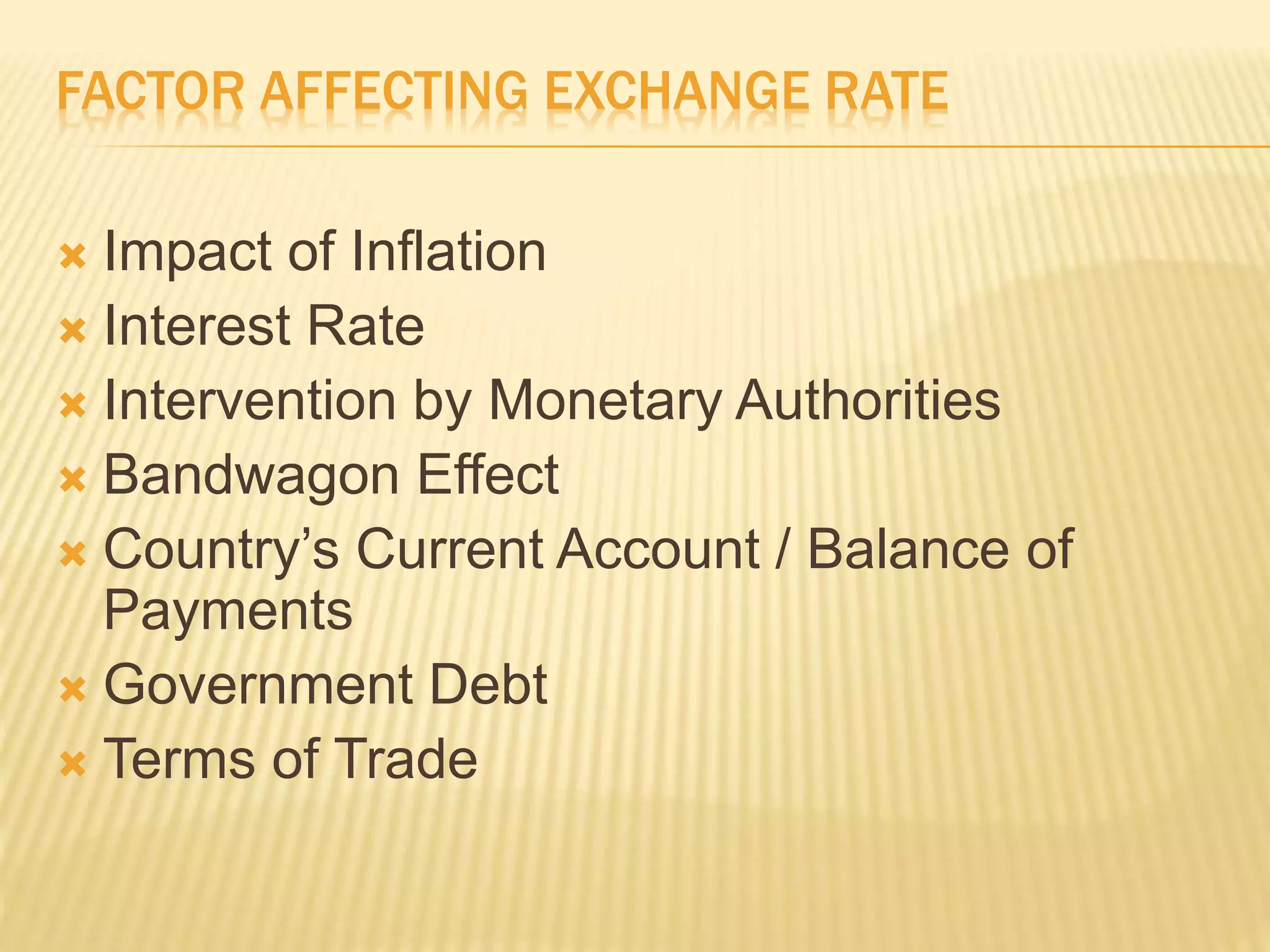 Foreign exchange market