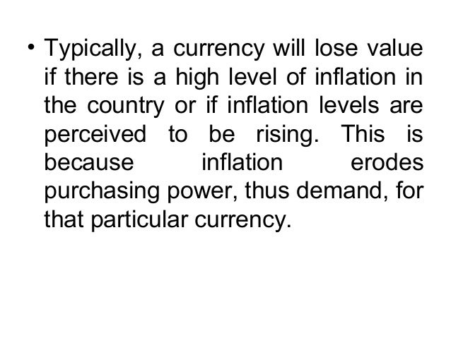 Foreign currency markets