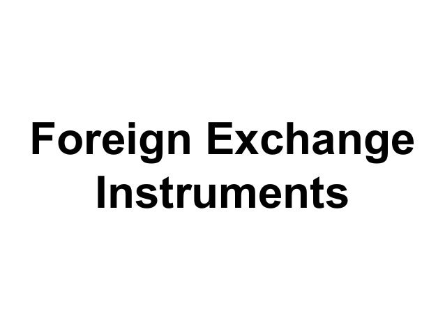 Foreign currency markets