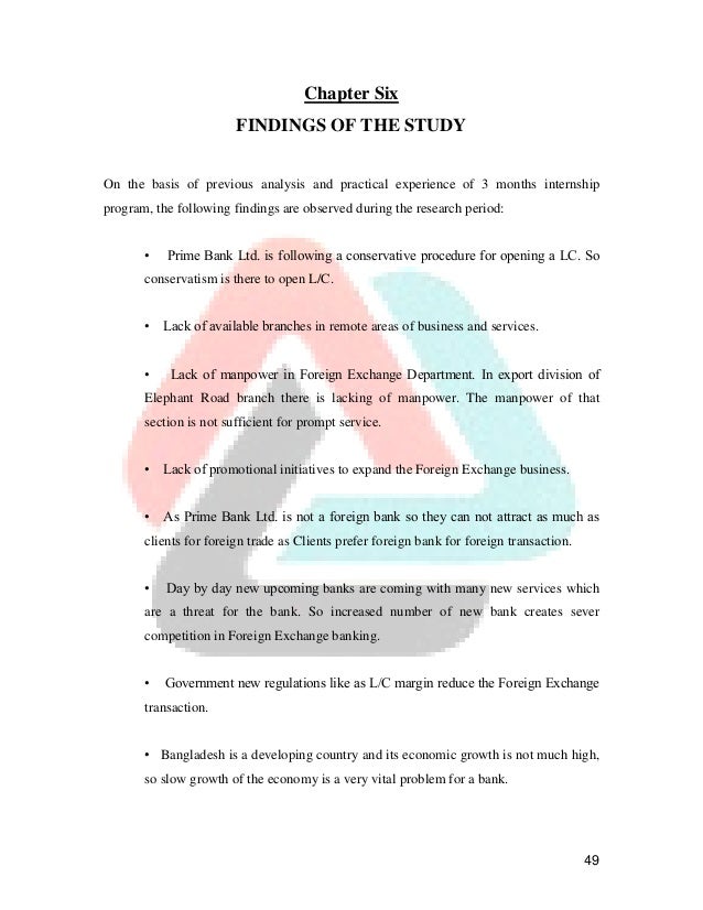 internship report on foreign exchange of ific internship report on foreign exchange of ific