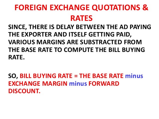 Foreign Exchange Rates Quotes - 