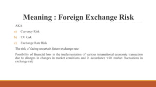 Foreign exchange Risk [Autosaved].pptx