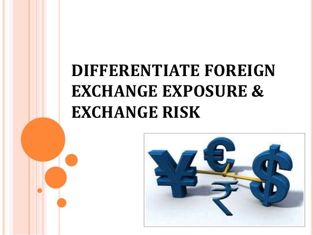 Forex exposure