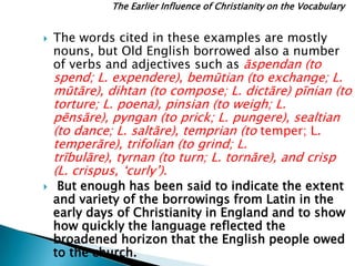 Foreign influences on old english | PPTX