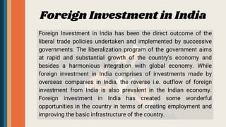 Foreign investment 