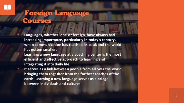 7 Best Foreign Languages Courses To Learn In India In 2022 | PPTX