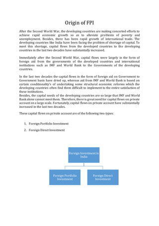 Foreign portfolio investor | PDF