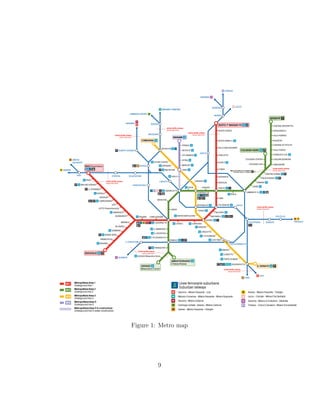 Figure 1: Metro map
9
 