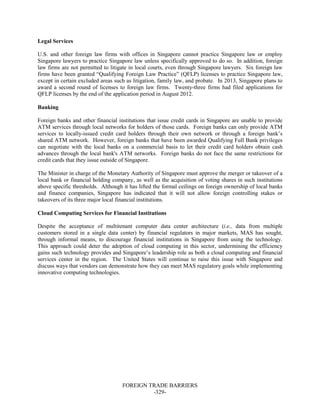 Dr Dev Kambhampati | USTR: Foreign Trade Barriers- 2013 National Trade Estimate Report