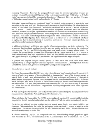 Dr Dev Kambhampati | USTR: Foreign Trade Barriers- 2013 National Trade Estimate Report