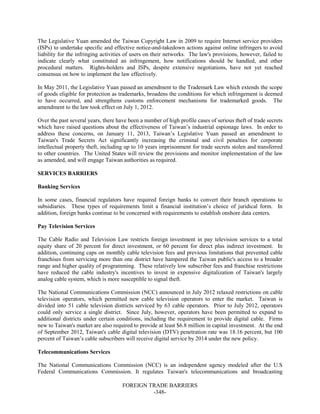 Dr Dev Kambhampati | USTR: Foreign Trade Barriers- 2013 National Trade Estimate Report