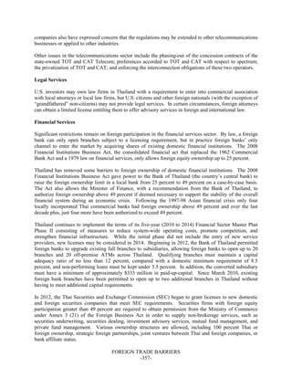 Dr Dev Kambhampati | USTR: Foreign Trade Barriers- 2013 National Trade Estimate Report