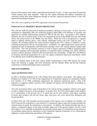 Dr Dev Kambhampati | USTR: Foreign Trade Barriers- 2013 National Trade Estimate Report