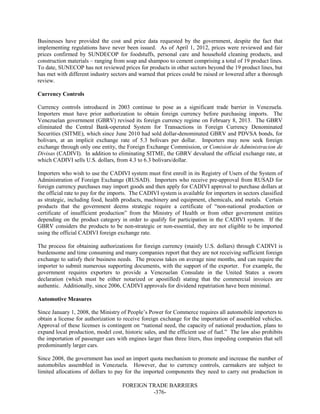 Dr Dev Kambhampati | USTR: Foreign Trade Barriers- 2013 National Trade Estimate Report