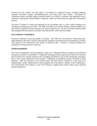 Dr Dev Kambhampati | USTR: Foreign Trade Barriers- 2013 National Trade Estimate Report