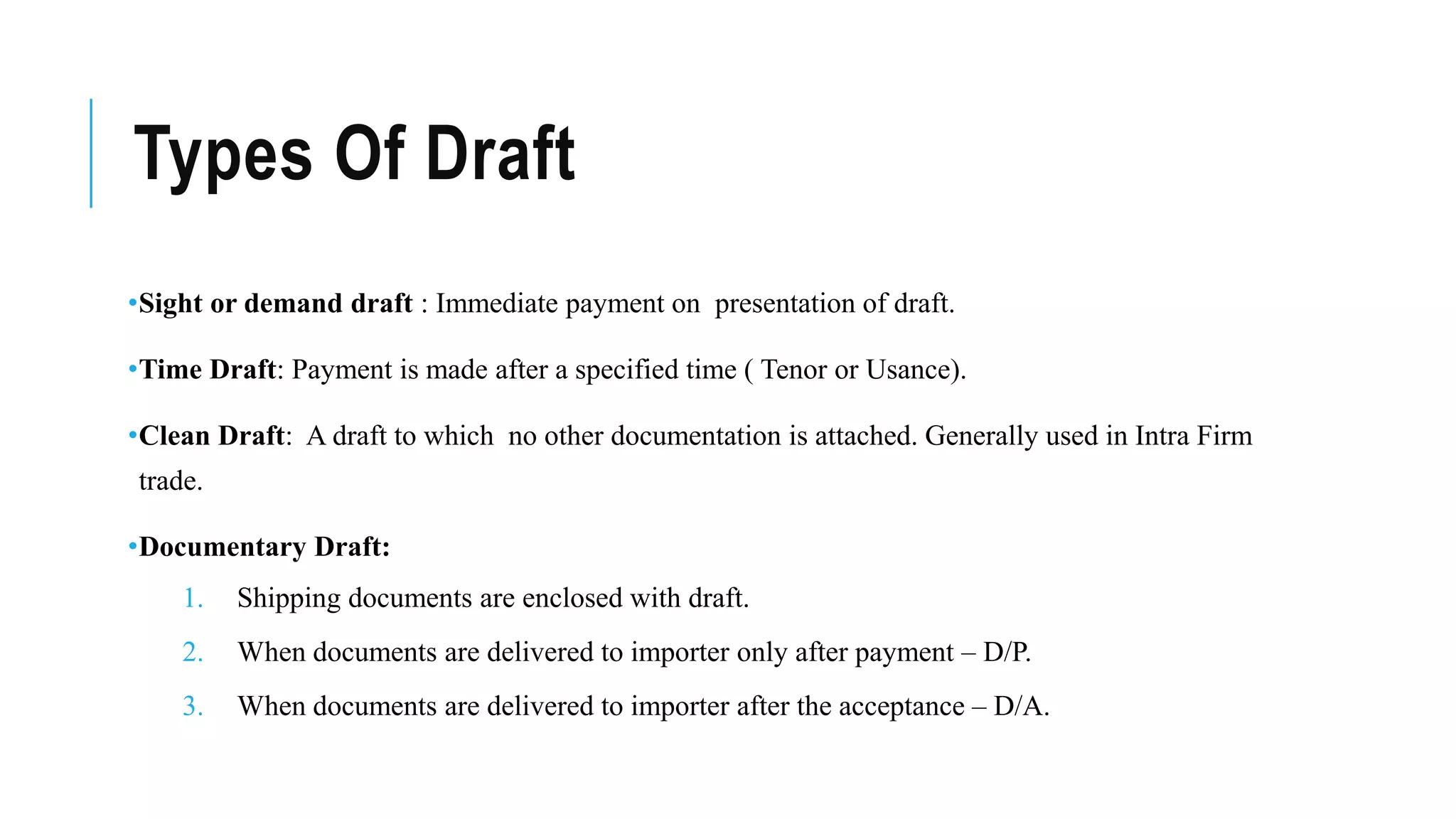 Foreign trade finance | PPTX