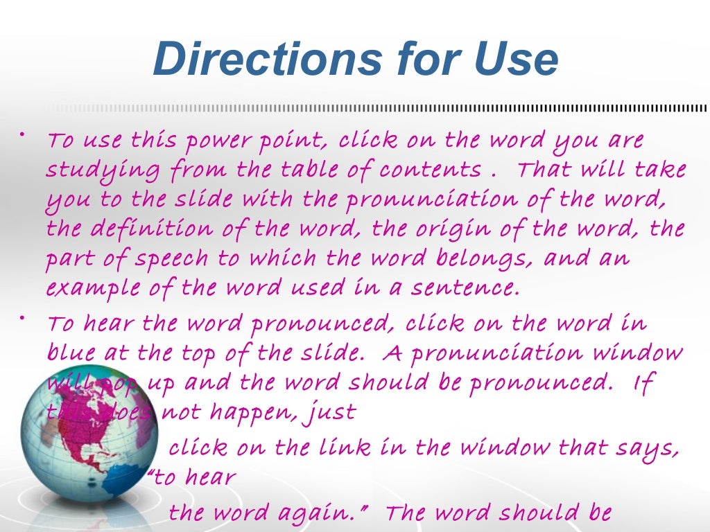Commonly Used Foreign Words For Hotel Management Students
