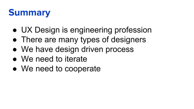 SDLC. UX Role | PPT