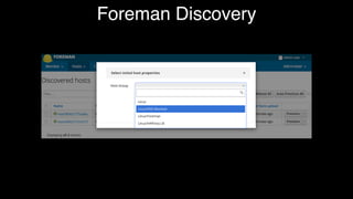 Foreman Discovery
 