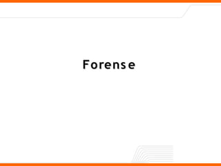 Forense Computacional Introdução