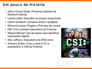 Forense Computacional Introdução