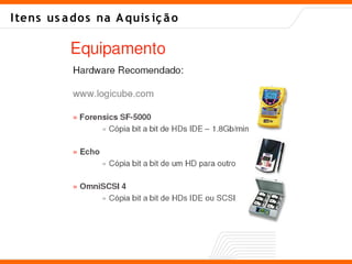 Forense Computacional Introdução