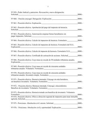 FORMULARIO Y EXPLICACIONES DE DERECHO -PRACTICA FORENSE - Tomo III | DOC