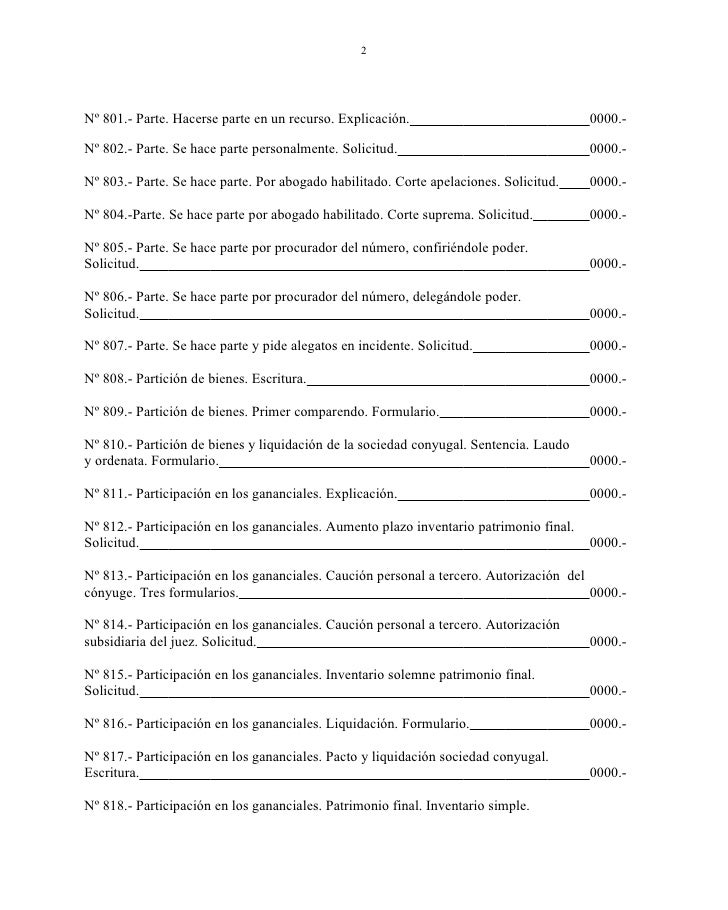 FORMULARIO Y EXPLICACIONES DE DERECHO -PRACTICA FORENSE 